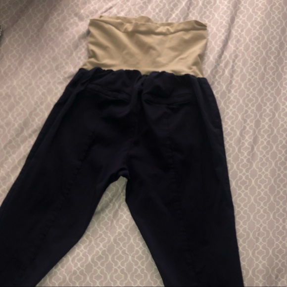 Motherhood maternity, Navy blue skinny crop pants - Picture 4 of 4